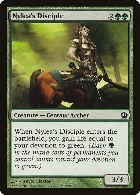 Nylea's Disciple (167) (Foil) - Theros
