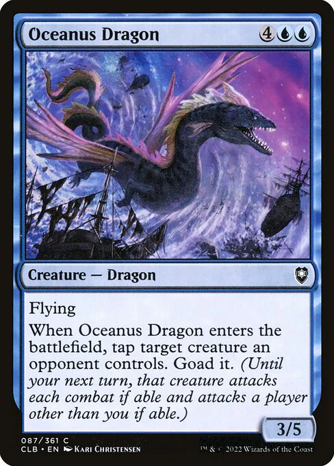 Oceanus Dragon (87) - Commander Legends: Battle for Baldur's Gate