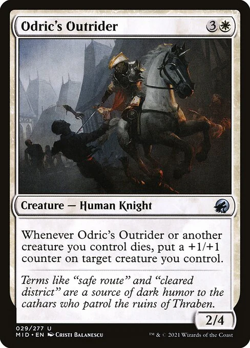 Odric's Outrider (29) (Foil) - Innistrad: Midnight Hunt