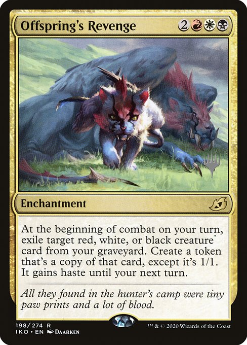 Offspring's Revenge (198p) - Ikoria: Lair of Behemoths Promos