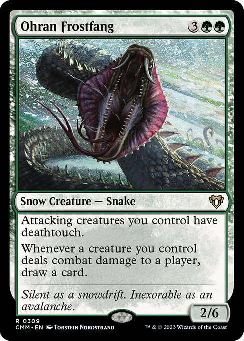Ohran Frostfang (309) - Commander Masters