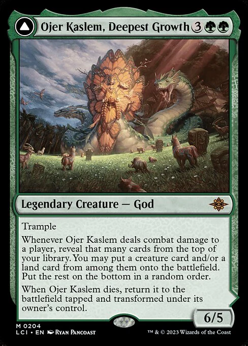 Ojer Kaslem, Deepest Growth // Temple of Cultivation (204) - The Lost Caverns of Ixalan