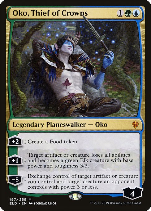 Oko, Thief of Crowns (197) (Foil) - Throne of Eldraine