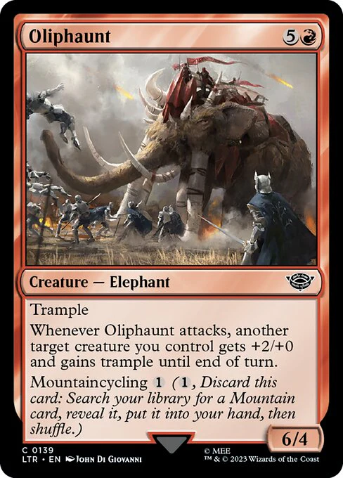 Oliphaunt (139) - The Lord of the Rings: Tales of Middle-earth