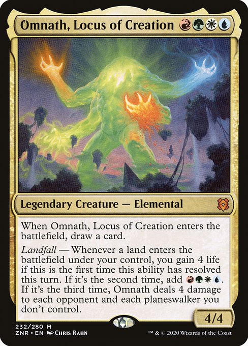 Omnath, Locus of Creation (232) - Zendikar Rising