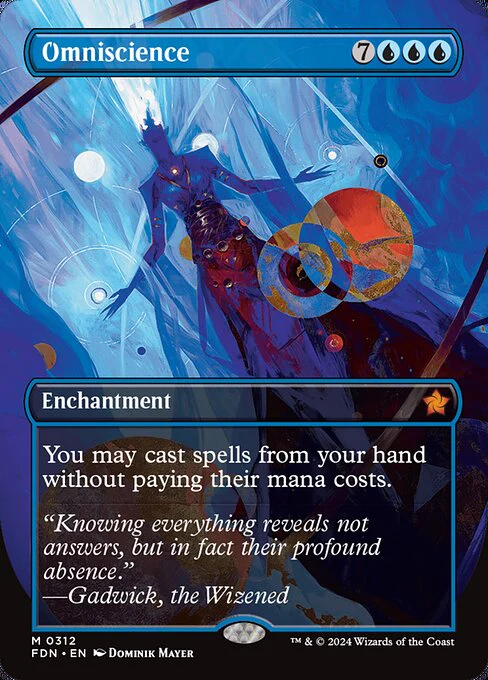 Omniscience (312) - BORDERLESS - FULL ART - Foundations