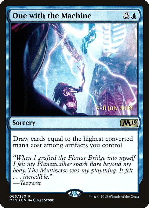 One with the Machine (66s) (Foil) - Core Set 2019 Promos