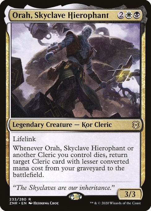 Orah, Skyclave Hierophant (233) (Foil) - Zendikar Rising