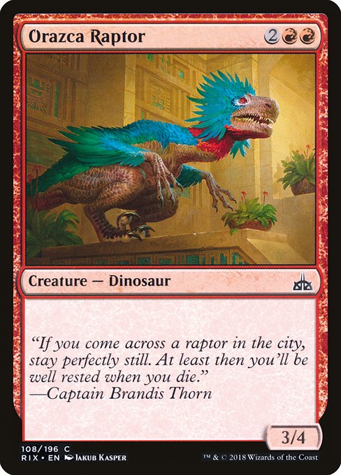 Orazca Raptor (108) (Foil) - Rivals of Ixalan