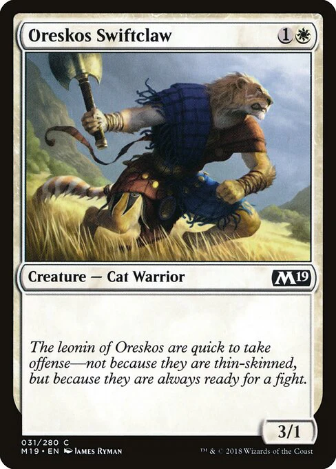 Oreskos Swiftclaw (31) - Core Set 2019