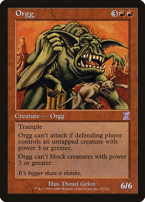 Orgg (67) - Time Spiral Timeshifted