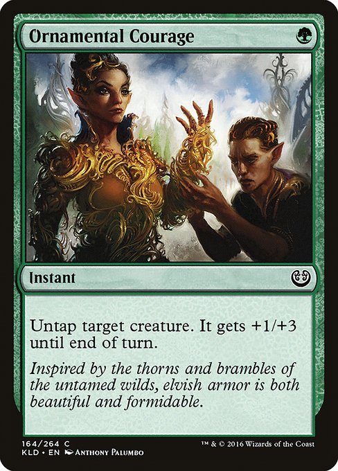 Ornamental Courage (164) (Foil) - Kaladesh
