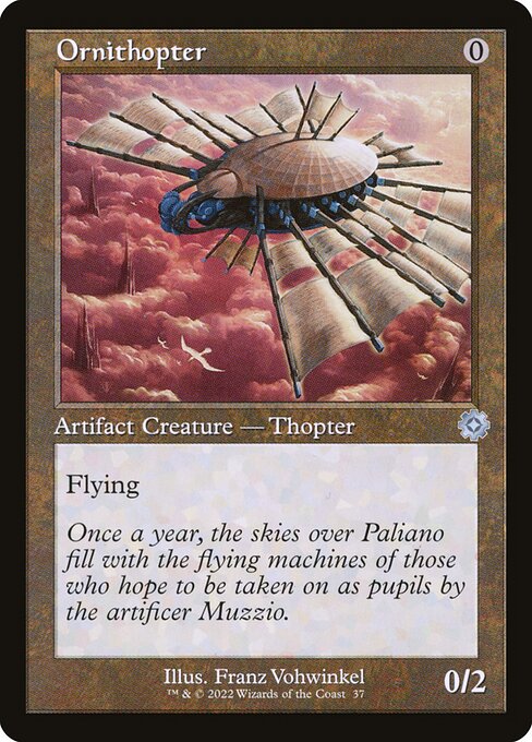 Ornithopter (37) - The Brothers' War Retro Artifacts