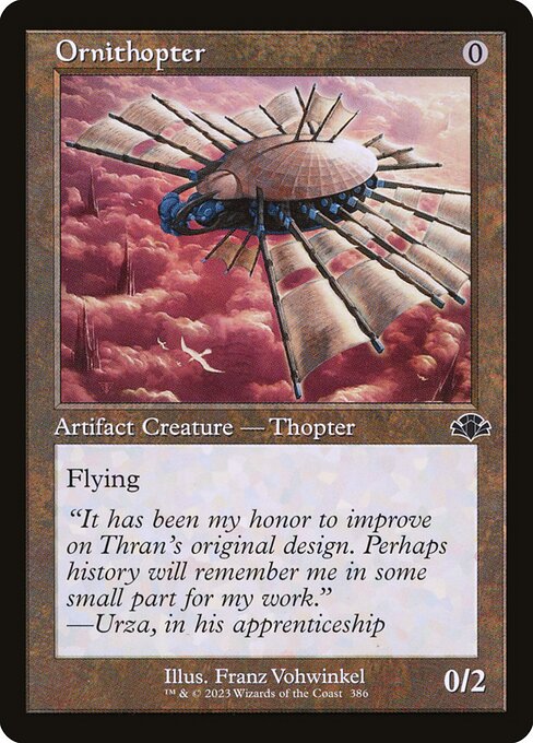 Ornithopter (386) - Dominaria Remastered