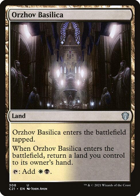 Orzhov Basilica (308) - Commander 2021