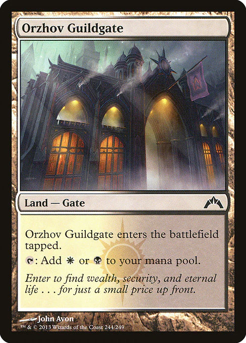 Orzhov Guildgate (244) - Gatecrash