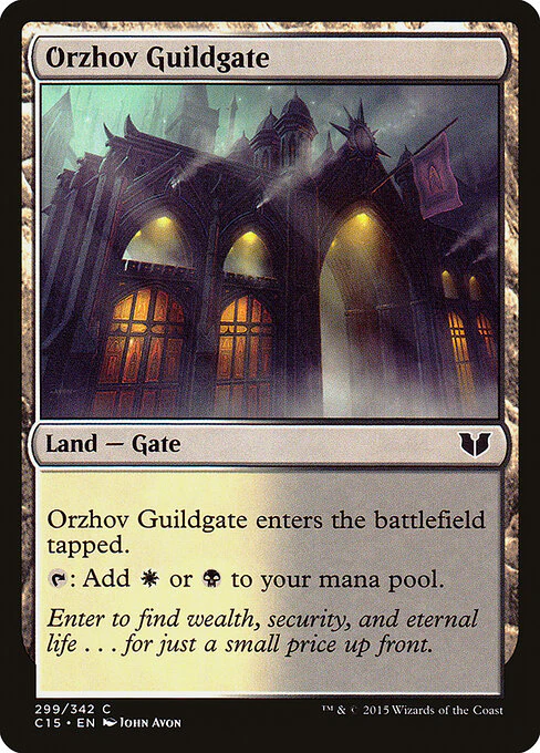 Orzhov Guildgate (299) - Commander 2015