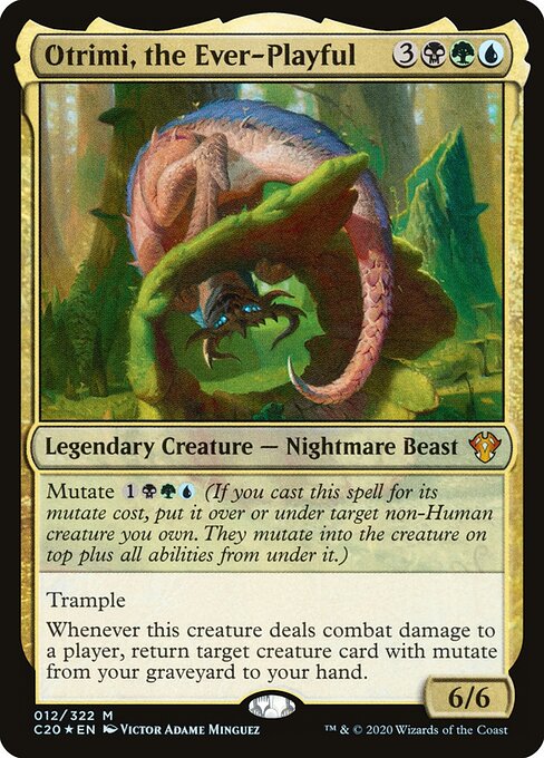 Otrimi, the Ever-Playful (12) (Foil) - Commander 2020
