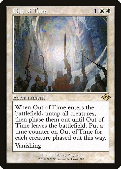 Out of Time (383) (Foil) - Modern Horizons 2