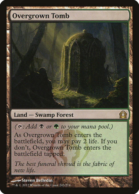 Overgrown Tomb (243) - Return to Ravnica