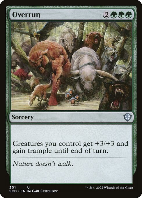 Overrun (201) - Starter Commander Decks