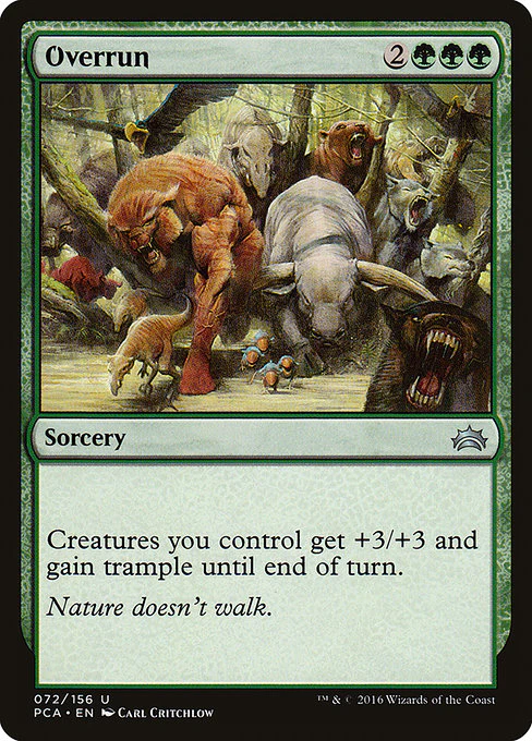 Overrun (72) - Planechase Anthology