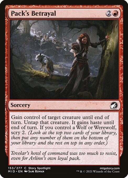 Pack's Betrayal (153) - Innistrad: Midnight Hunt