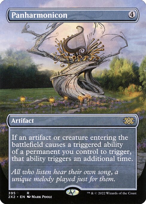 Panharmonicon (395) - BORDERLESS - FULL ART - Double Masters 2022