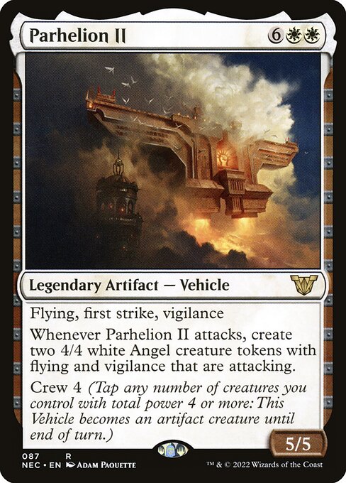 Parhelion II (87) - Neon Dynasty Commander