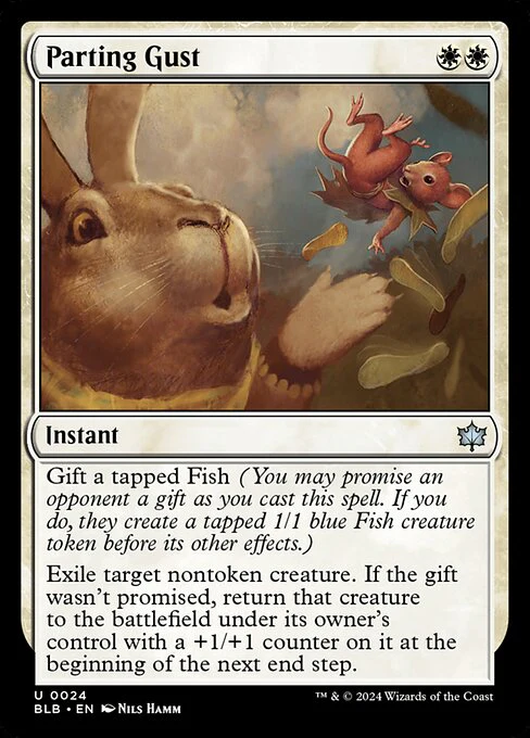Parting Gust (24) (Foil) - Bloomburrow