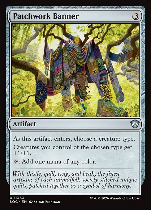 Patchwork Banner (353) - Secrets of Strixhaven Commander