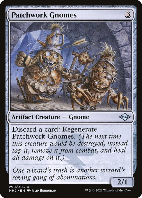 Patchwork Gnomes (299) (Etched) - Modern Horizons 2