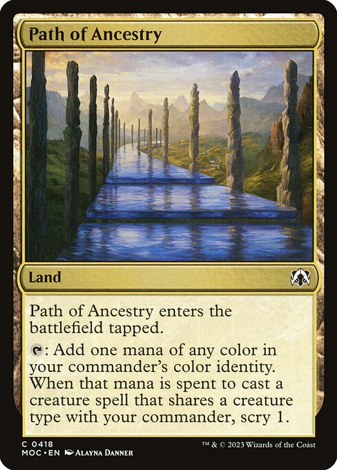 Path of Ancestry (418) - March of the Machine Commander