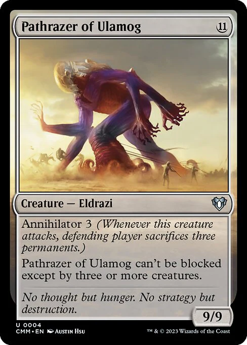 Pathrazer of Ulamog (4) - Commander Masters