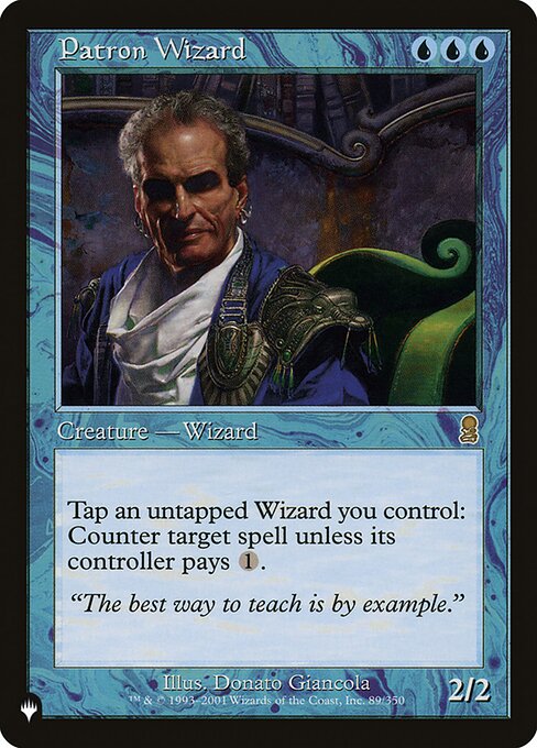 Patron Wizard (ODY-89) - The List