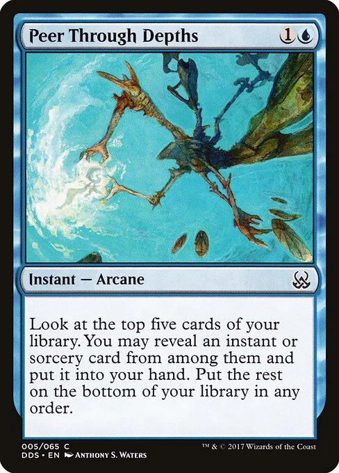 Peer Through Depths (5) - Duel Decks: Mind vs. Might