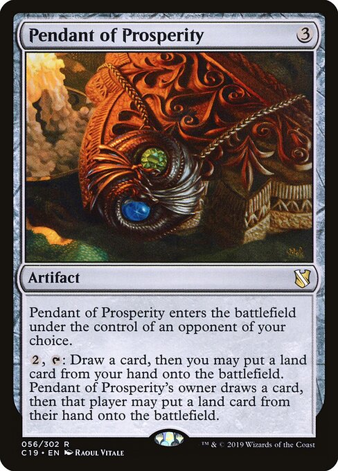Pendant of Prosperity (56) - Commander 2019