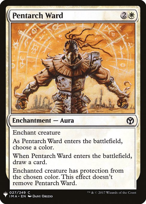 Pentarch Ward (IMA-27) - The List
