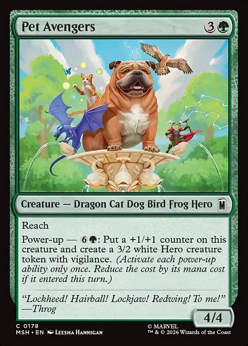 Pet Avengers (178) (Foil) - Marvel Super Heroes
