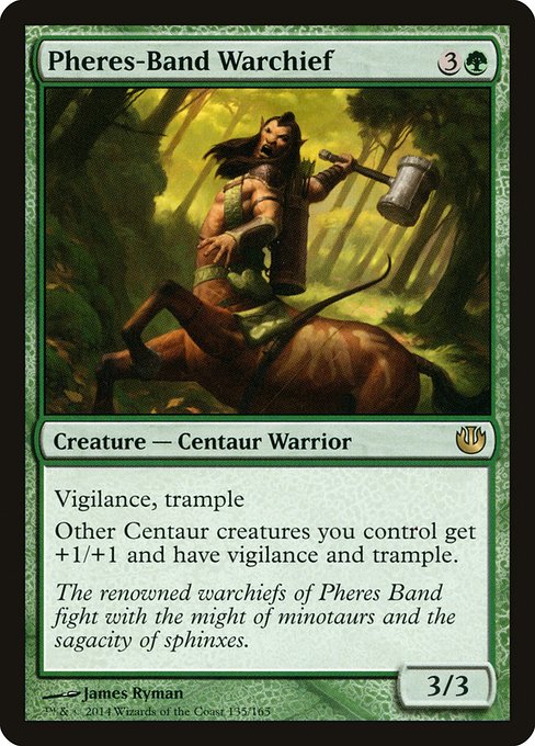 Pheres-Band Warchief (135) (Foil) - Journey into Nyx