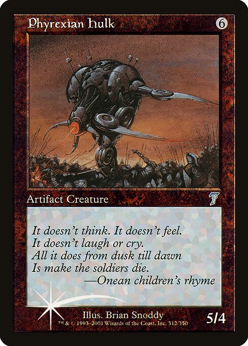 Phyrexian Hulk (312★) (Foil) - Seventh Edition