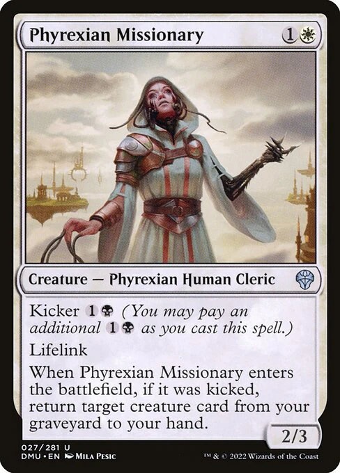 Phyrexian Missionary (27) (Foil) - Dominaria United