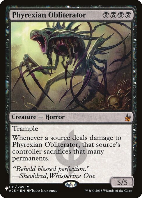 Phyrexian Obliterator (A25-101) - The List