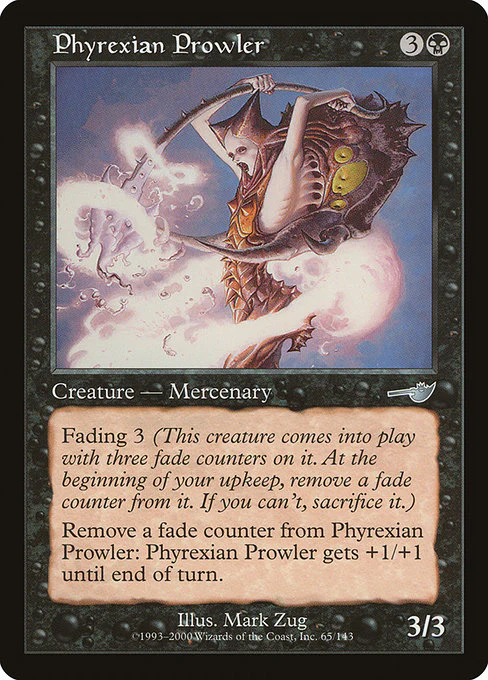 Phyrexian Prowler (65) (Foil) - Nemesis