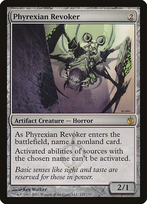 Phyrexian Revoker (122) (Chinese (S)) - Mirrodin Besieged