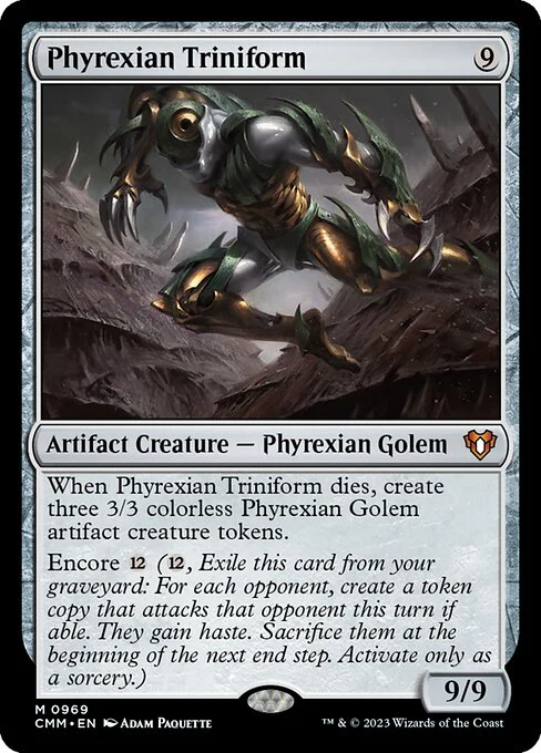 Phyrexian Triniform (969) - Commander Masters
