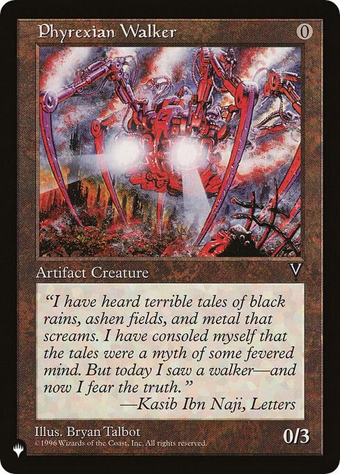 Phyrexian Walker (VIS-152) - The List