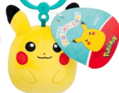 Pikachu Pokemon Squishmallow Clip