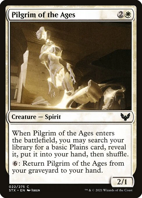 Pilgrim of the Ages (22) (Foil) - Strixhaven: School of Mages