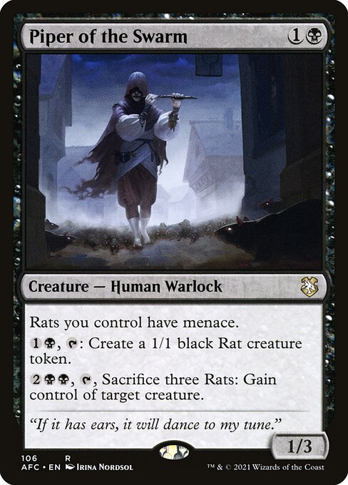 Piper of the Swarm (106) - Forgotten Realms Commander